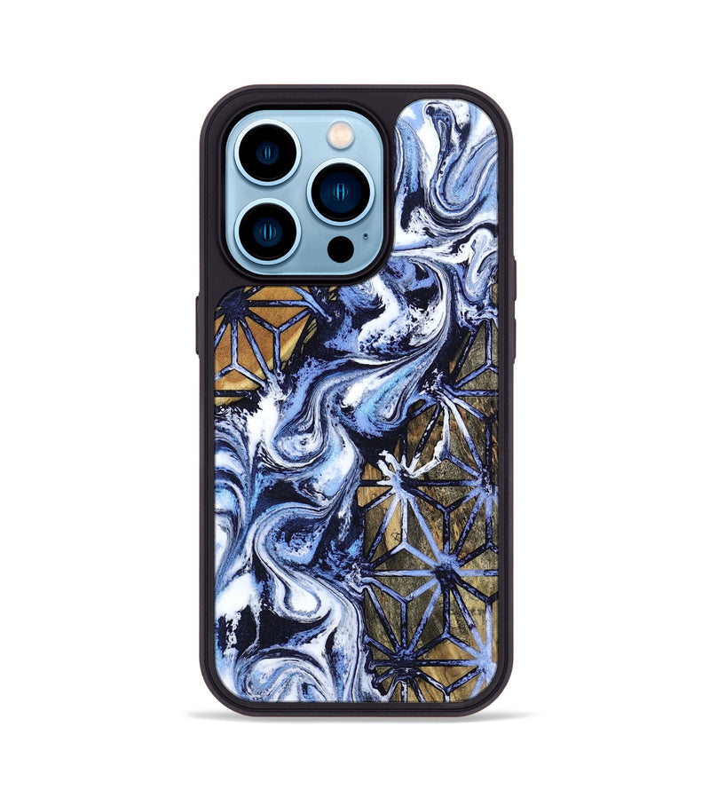 iPhone 14 Pro Wood Phone Case - Shauna (Pattern, 805299)