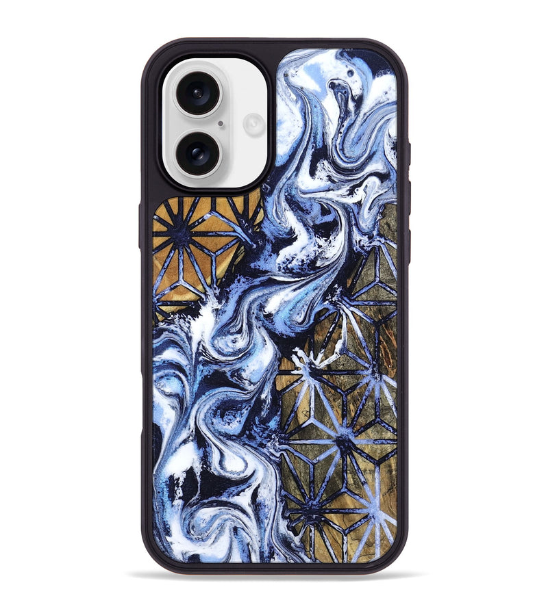 iPhone 16 Plus Wood Phone Case - Shauna (Pattern, 805299)