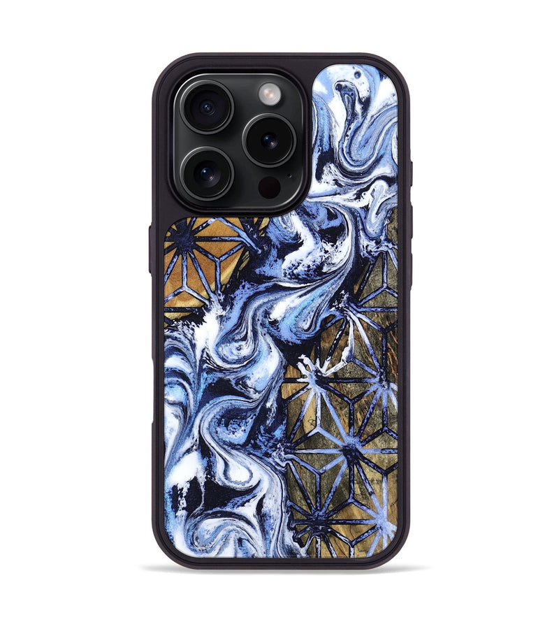 iPhone 16 Pro Wood Phone Case - Shauna (Pattern, 805299)