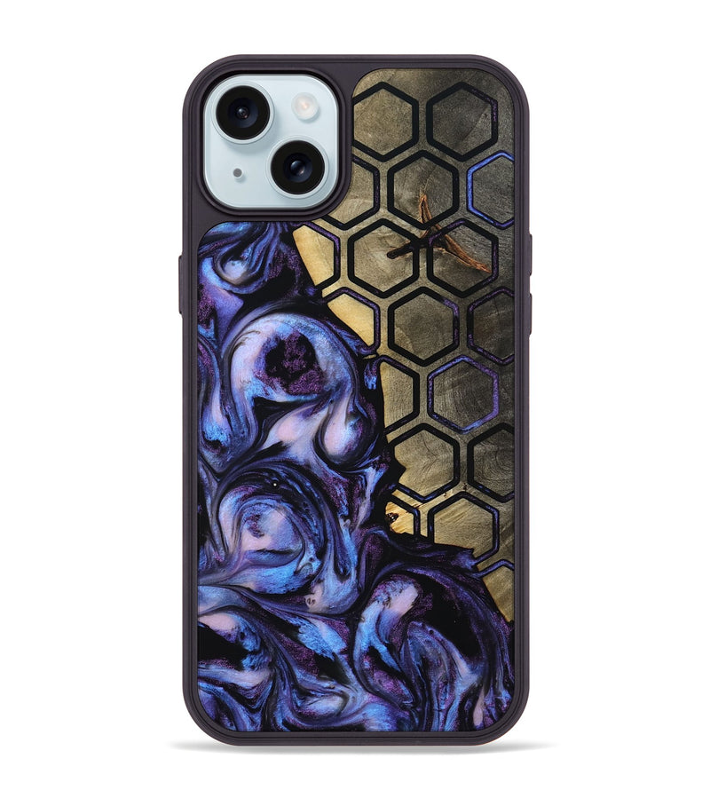 iPhone 15 Plus Wood Phone Case - Skyla (Pattern, 805300)