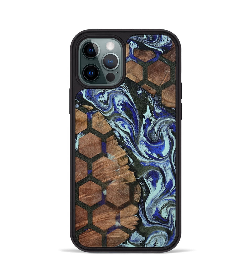 iPhone 12 Pro Wood Phone Case - Benicio (Pattern, 805305)
