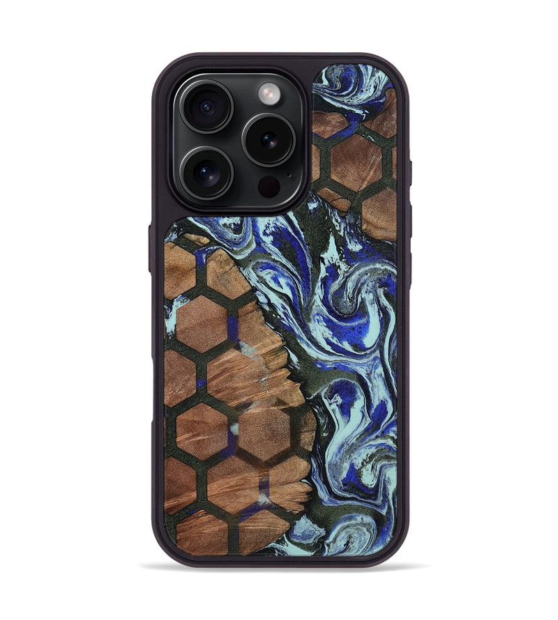 iPhone 16 Pro Wood Phone Case - Benicio (Pattern, 805305)