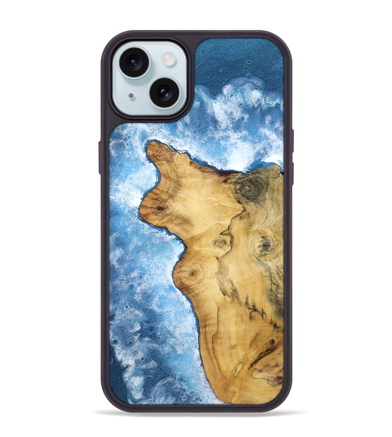 iPhone 15 Plus Wood Phone Case - Mael (Coastal, 805309)