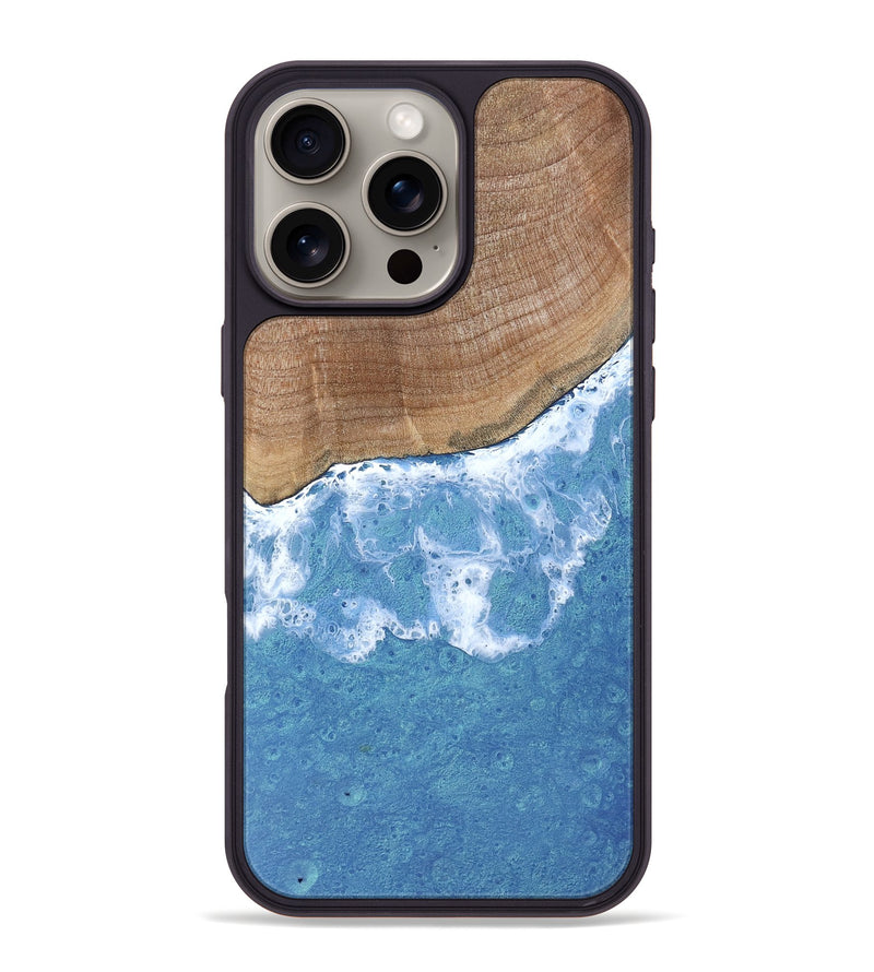 iPhone 16 Pro Max Wood Phone Case - Shania (Coastal, 805312)