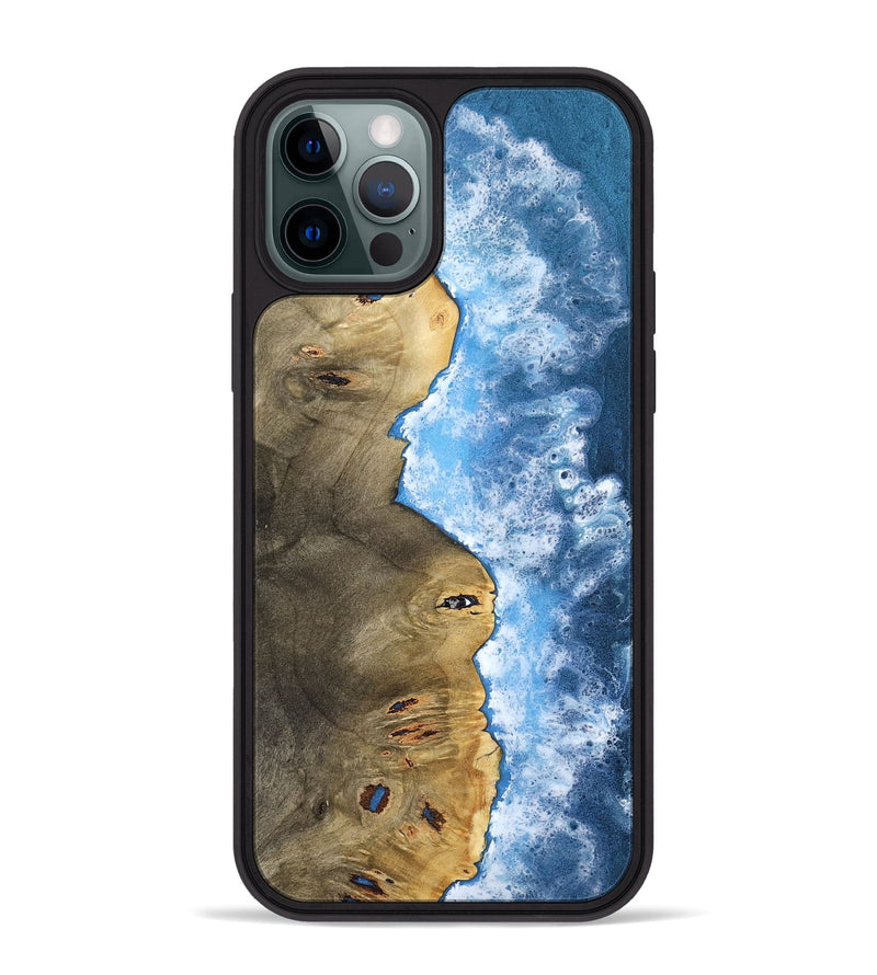 iPhone 12 Pro Max Wood Phone Case - Phoebe (Coastal, 805314)