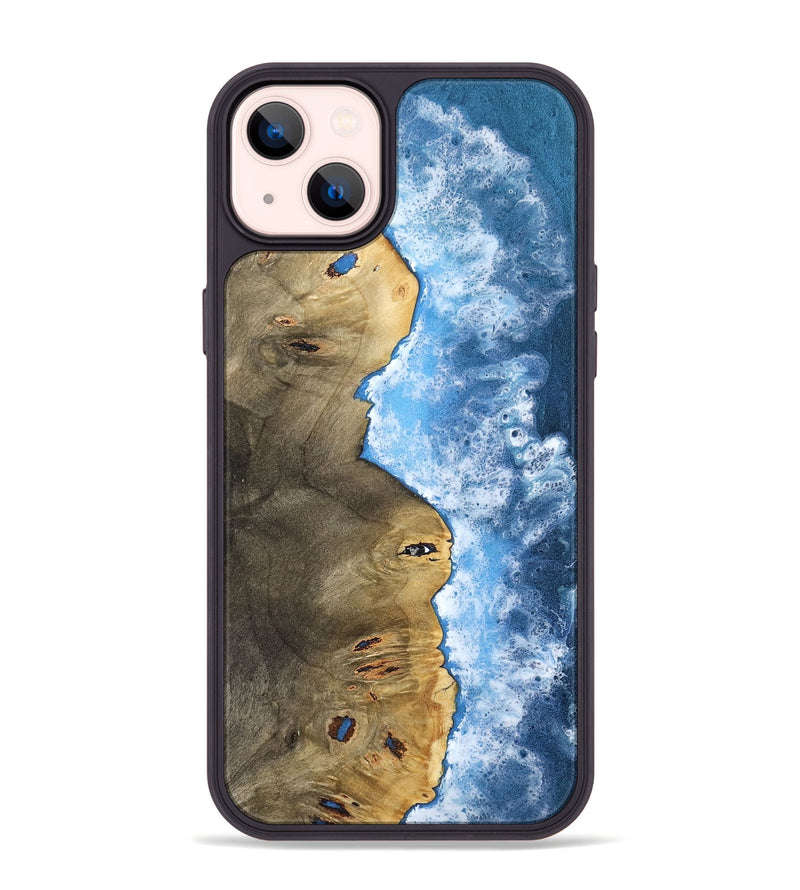 iPhone 14 Plus Wood Phone Case - Phoebe (Coastal, 805314)