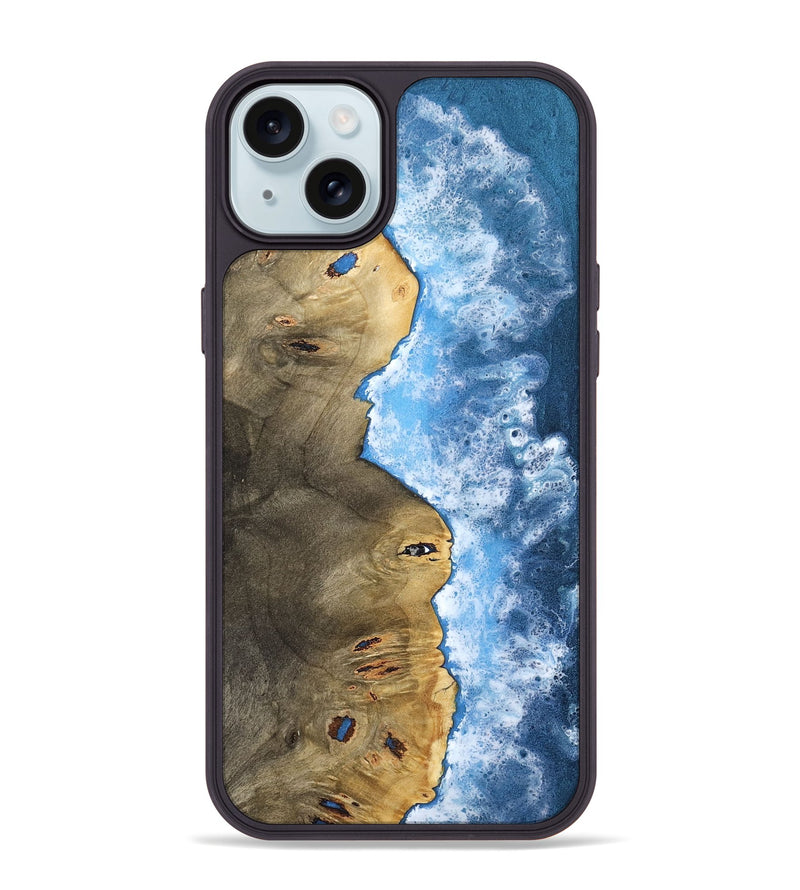 iPhone 15 Plus Wood Phone Case - Phoebe (Coastal, 805314)