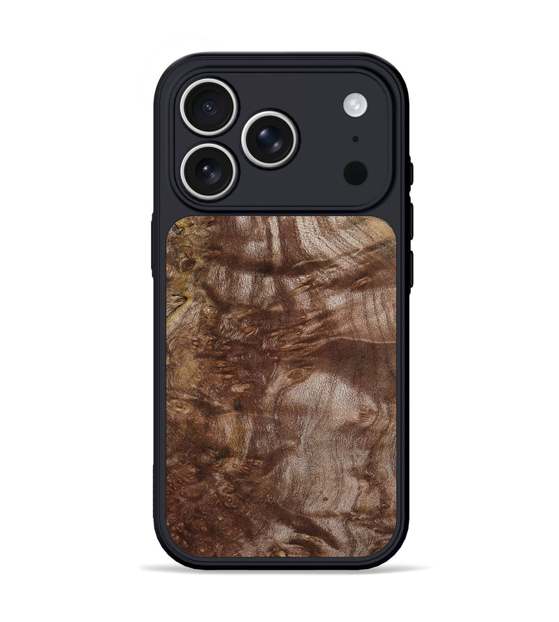 iPhone 17 Pro Wood Phone Case - Melba (Wood Burl, 805322)