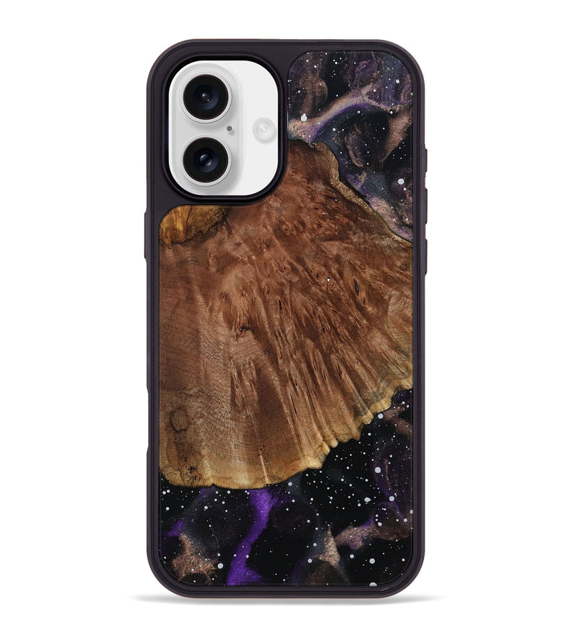 iPhone 16 Plus Wood Phone Case - Farrah (Cosmos, 805341)