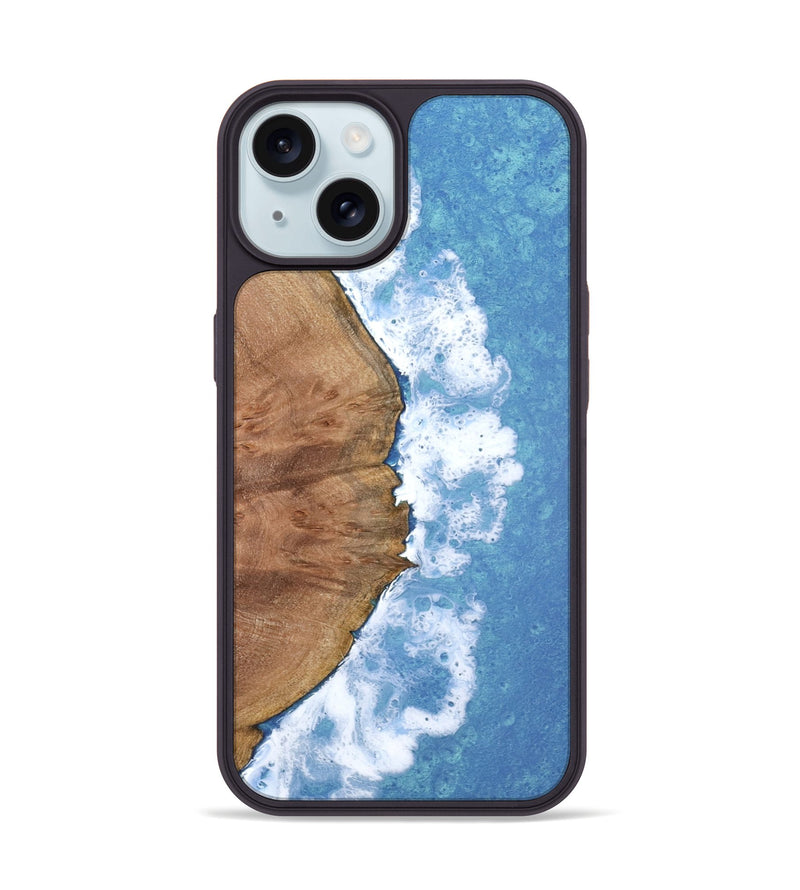 iPhone 15 Wood Phone Case - Dylan (Coastal, 805344)