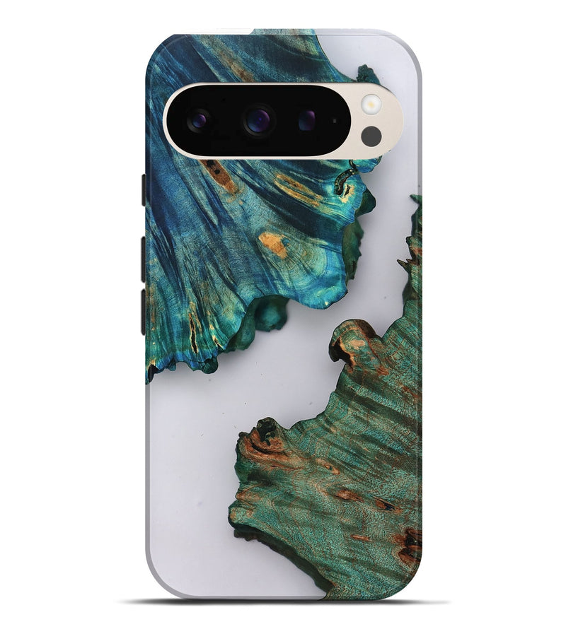 Pixel 9 Pro XL Wood Live Edge Phone Case - Mattie (Clear, 805364)