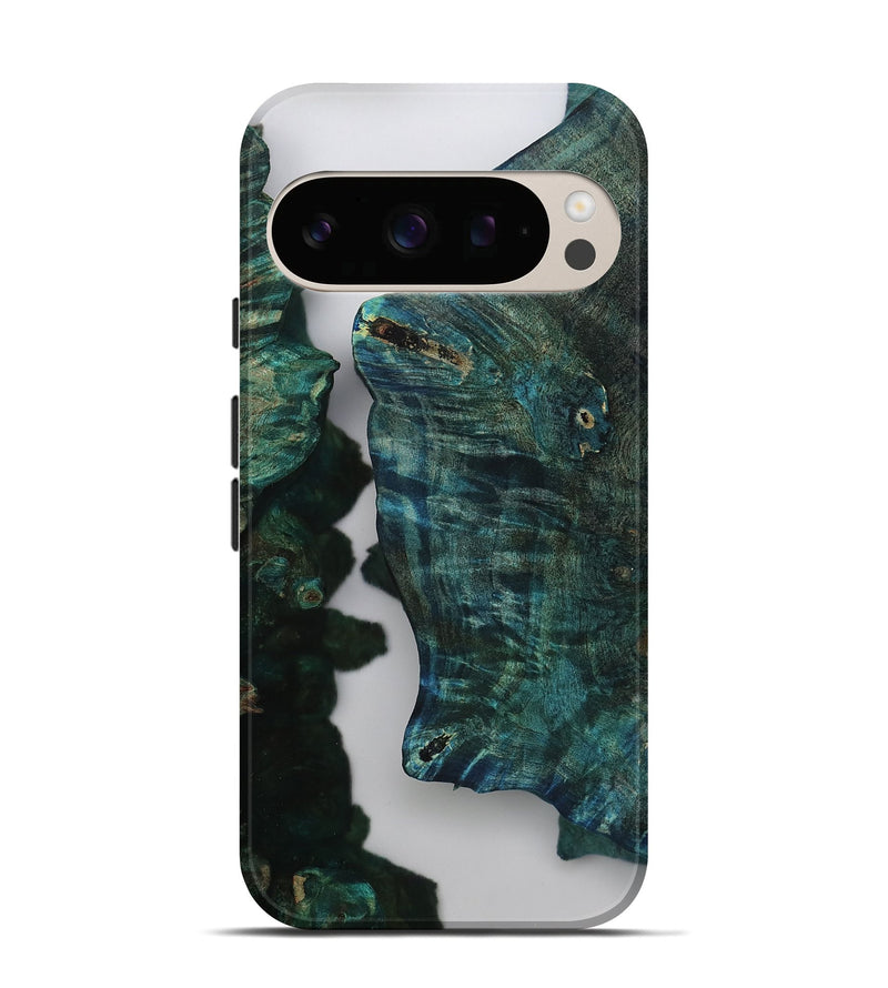 Pixel 10 Pro Wood Live Edge Phone Case - Chelsea (Clear, 805368)