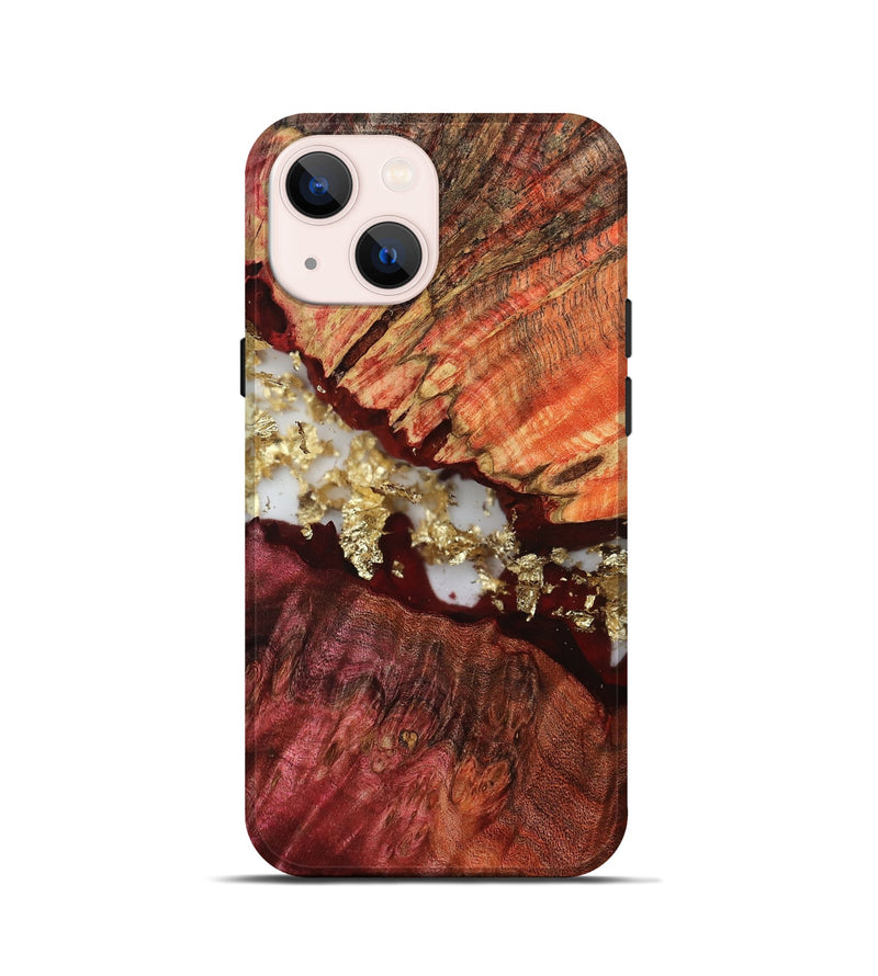 iPhone 13 mini Wood Live Edge Phone Case - Berkley (Double Dyed, 805373)