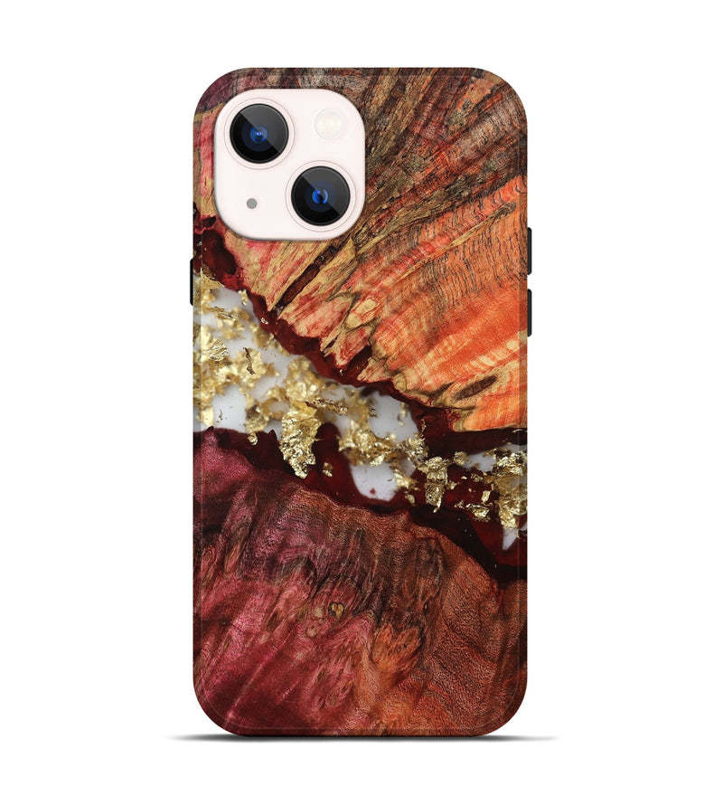 iPhone 14 Wood Live Edge Phone Case - Berkley (Double Dyed, 805373)
