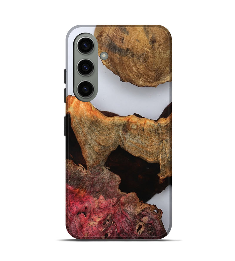 Galaxy S24 Wood Live Edge Phone Case - Dominik (Clear, 805375)