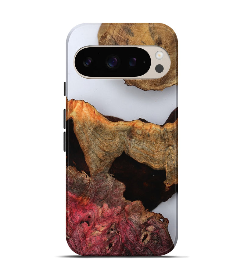 Pixel 9 Wood Live Edge Phone Case - Dominik (Clear, 805375)