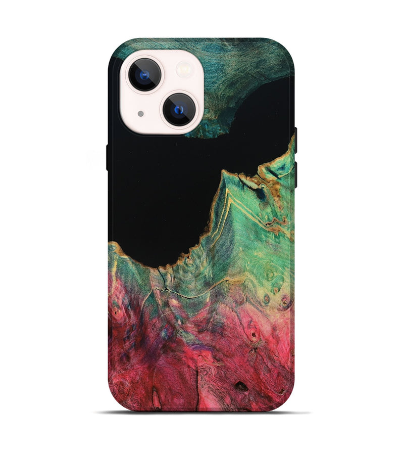 iPhone 14 Wood Live Edge Phone Case - Carlee (Double Dyed, 805381)