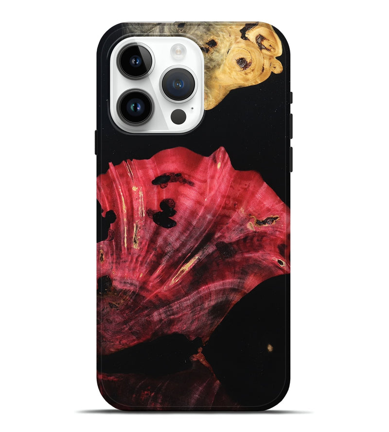 iPhone 15 Pro Max Wood Live Edge Phone Case - Bert (Double Dyed, 805385)