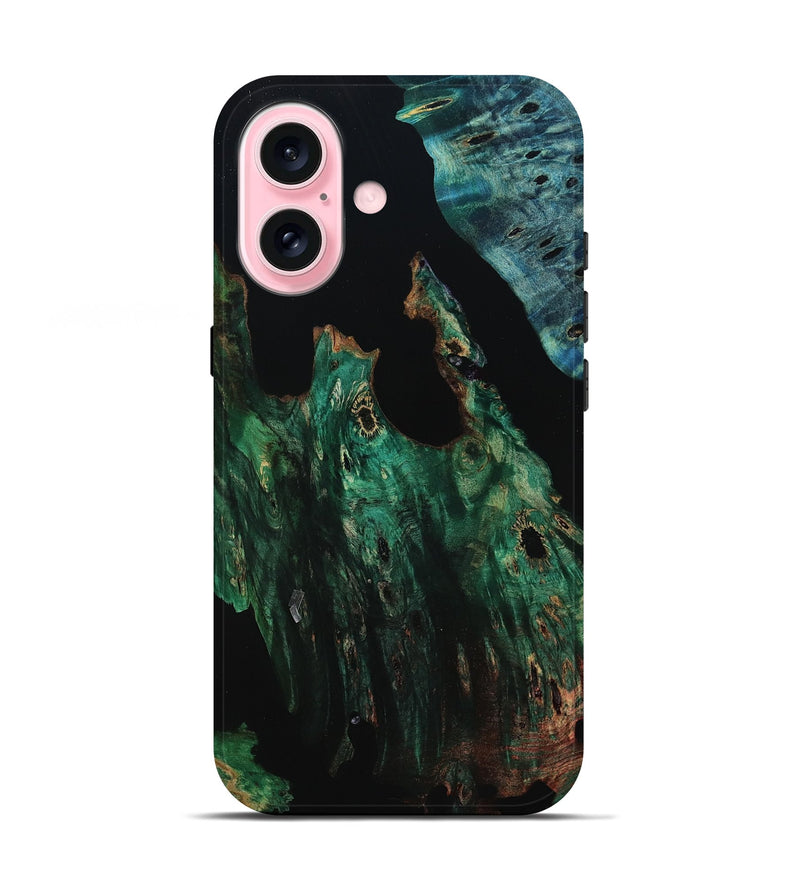 iPhone 17 Wood Live Edge Phone Case - Abigale (Wood Burl, 805389)