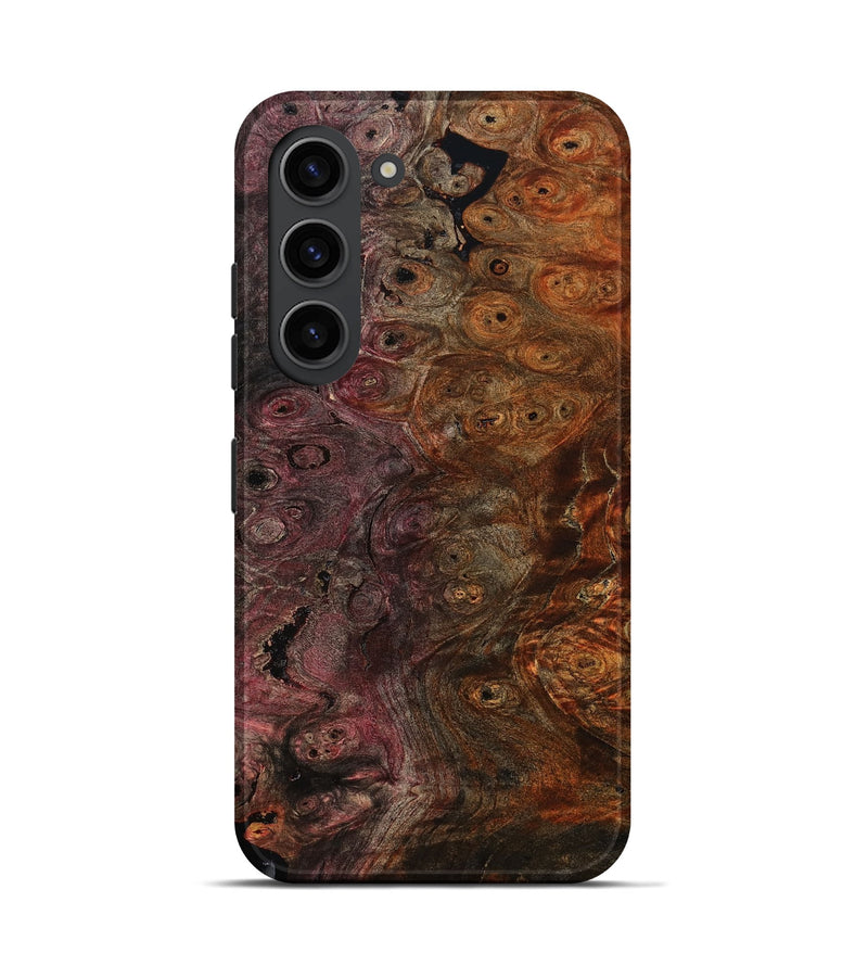 Galaxy S23 Wood Live Edge Phone Case - Saanvi (Wood Burl, 805391)