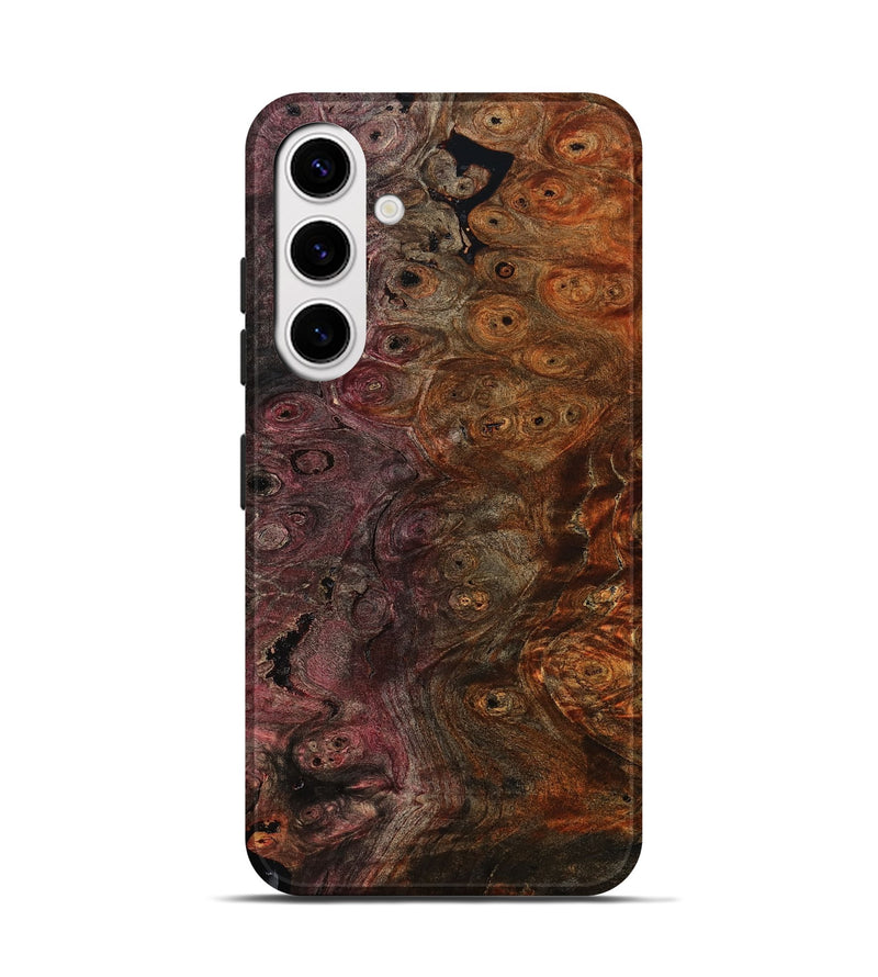 Galaxy S25 Wood Live Edge Phone Case - Saanvi (Wood Burl, 805391)