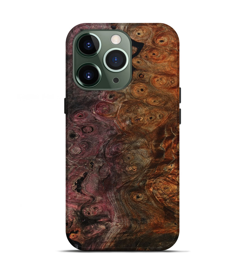 iPhone 13 Pro Wood Live Edge Phone Case - Saanvi (Wood Burl, 805391)