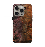 iPhone 16 Pro Wood Live Edge Phone Case - Saanvi (Wood Burl, 805391)
