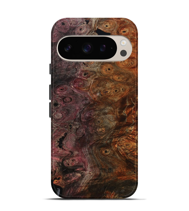 Pixel 9 Wood Live Edge Phone Case - Saanvi (Wood Burl, 805391)