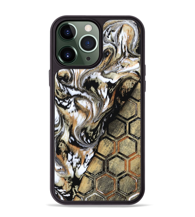 iPhone 13 Pro Max Wood Phone Case - Belen (Pattern, 805395)