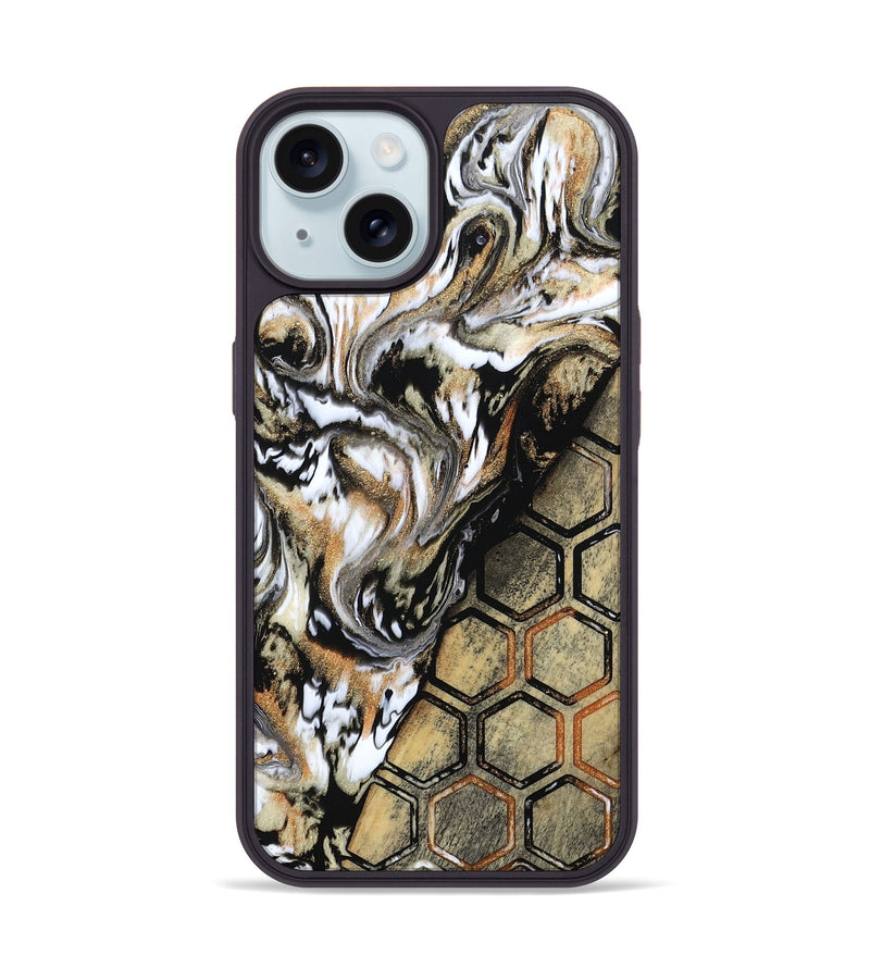 iPhone 15 Wood Phone Case - Belen (Pattern, 805395)
