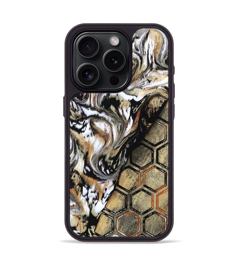 iPhone 15 Pro Wood Phone Case - Belen (Pattern, 805395)