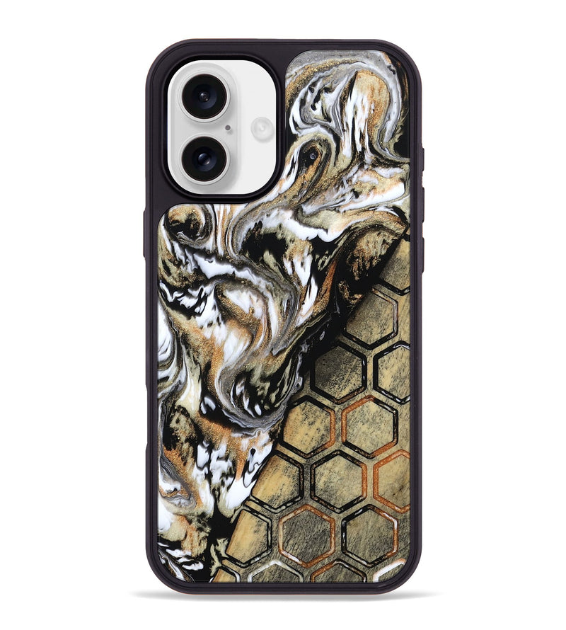 iPhone 16 Plus Wood Phone Case - Belen (Pattern, 805395)