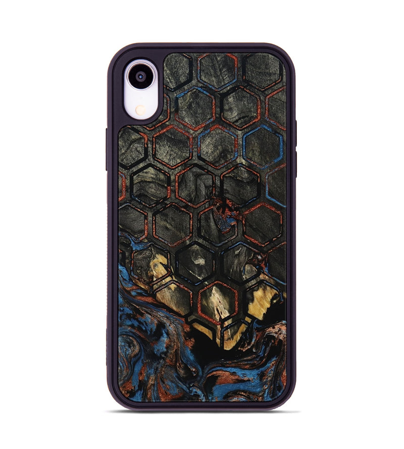 iPhone Xr Wood Phone Case - Nyah (Pattern, 805397)