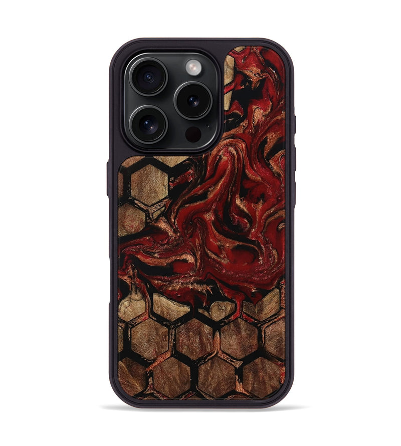 iPhone 16 Pro Wood Phone Case - Milford (Pattern, 805398)