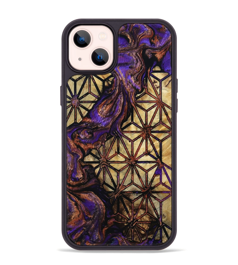 iPhone 14 Plus Wood Phone Case - Nannie (Pattern, 805399)