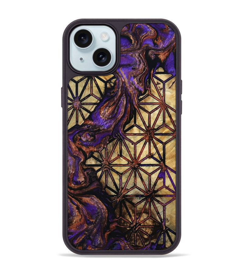 iPhone 15 Plus Wood Phone Case - Nannie (Pattern, 805399)