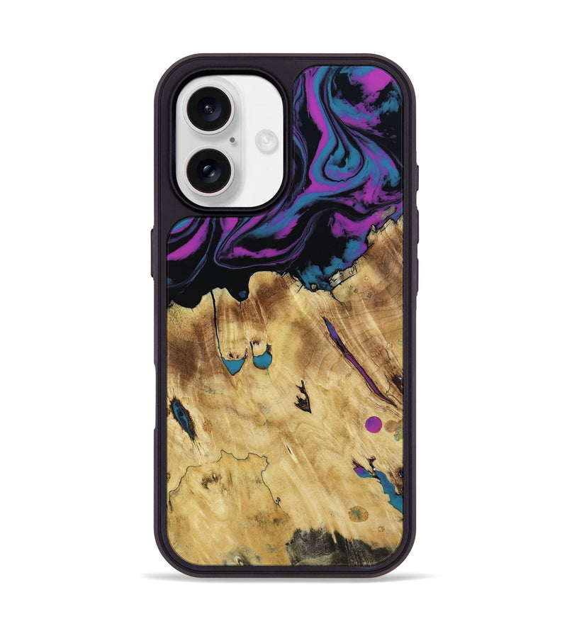 iPhone 17 Wood Phone Case - Aidyn (Purple, 805406)