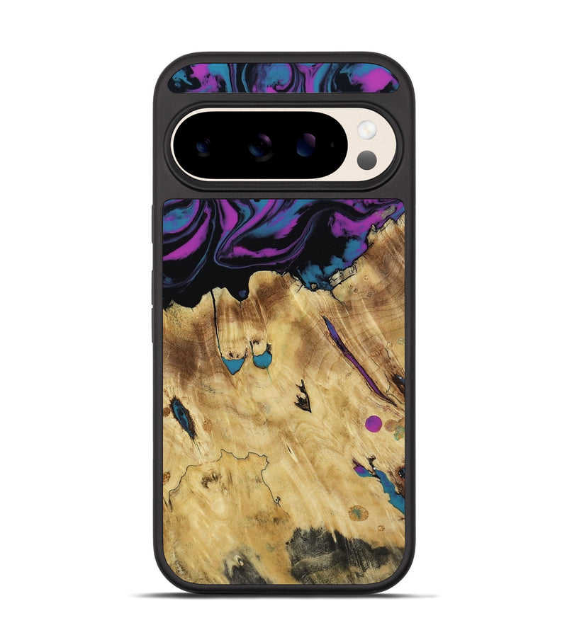 Pixel 10 Wood Phone Case - Aidyn (Purple, 805406)