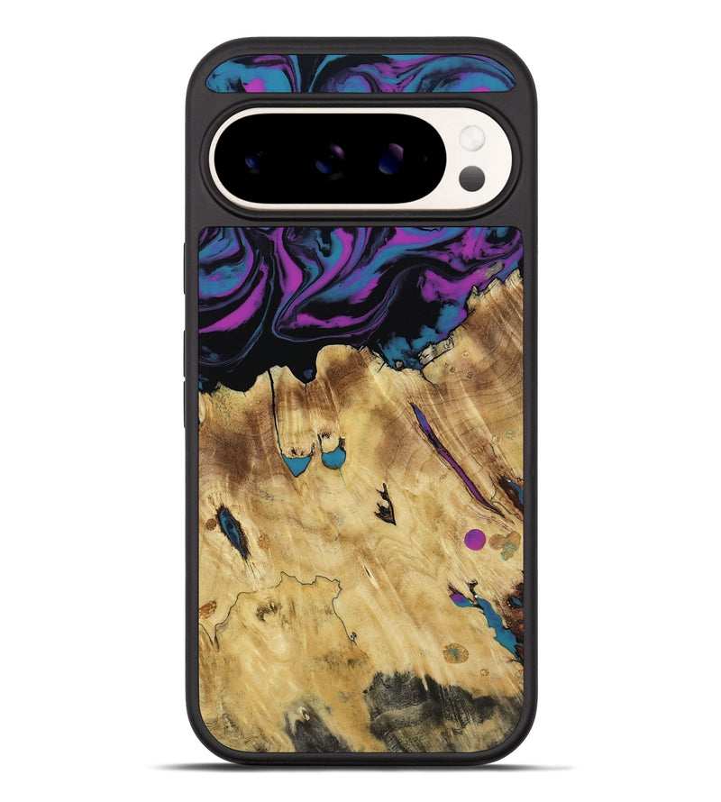 Pixel 10 Pro XL Wood Phone Case - Aidyn (Purple, 805406)