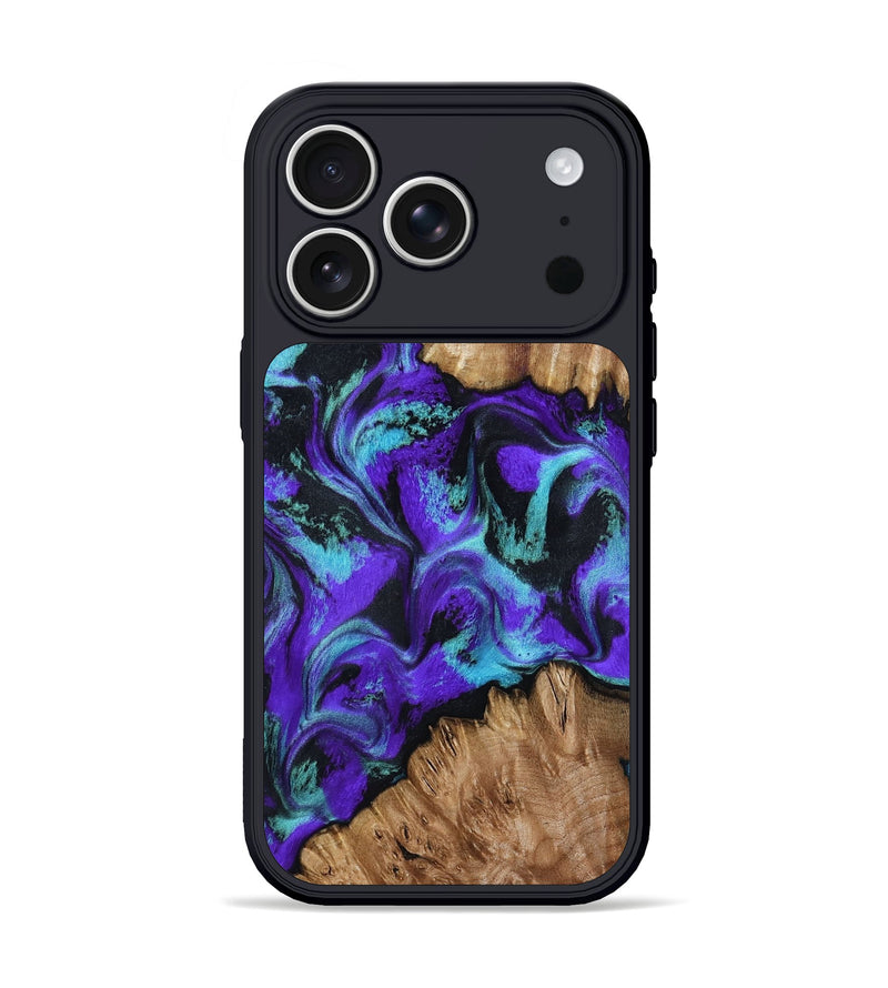 iPhone 17 Pro Wood Phone Case - Ronny (Purple, 805407)