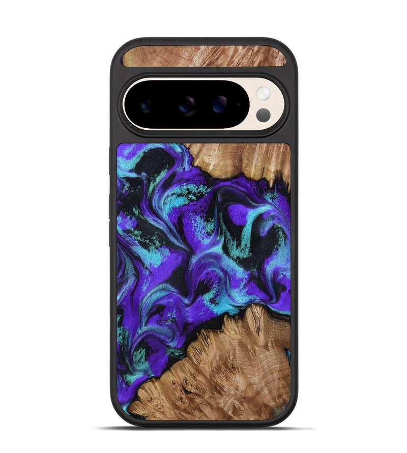 Pixel 10 Wood Phone Case - Ronny (Purple, 805407)