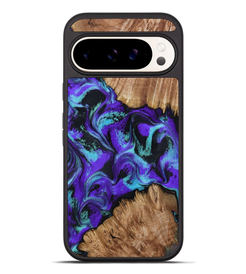 Pixel 10 Pro XL Wood Phone Case - Ronny (Purple, 805407)