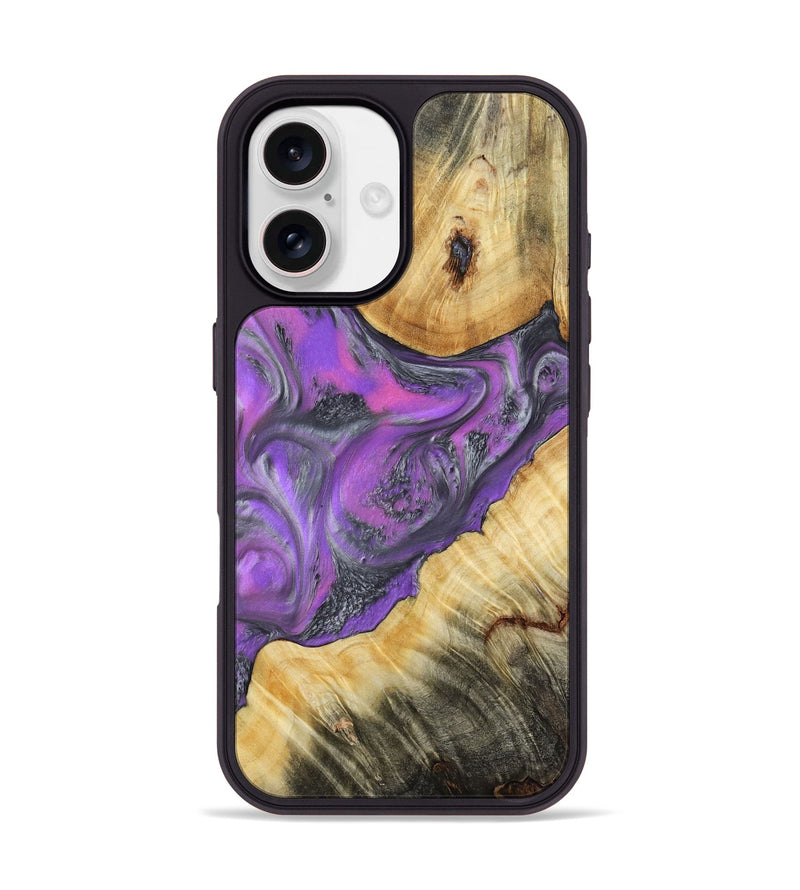 iPhone 17 Wood Phone Case - Kayce (Purple, 805409)
