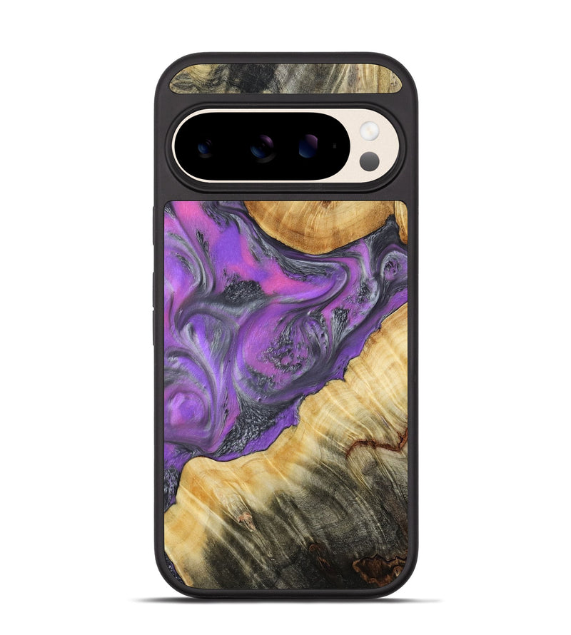 Pixel 10 Wood Phone Case - Kayce (Purple, 805409)