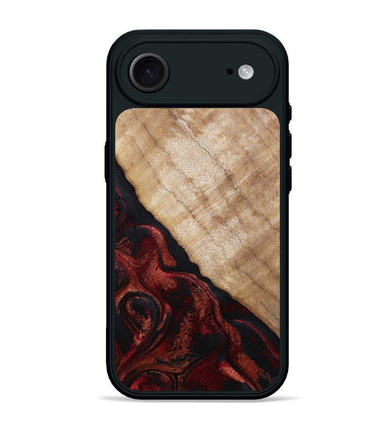 iPhone 17 Air Wood Phone Case - Shani (Red, 805410)