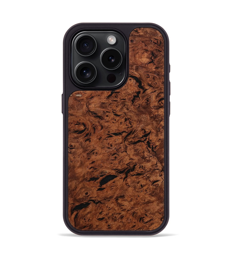 iPhone 15 Pro Wood Phone Case - Carina (Wood Burl, 805416)