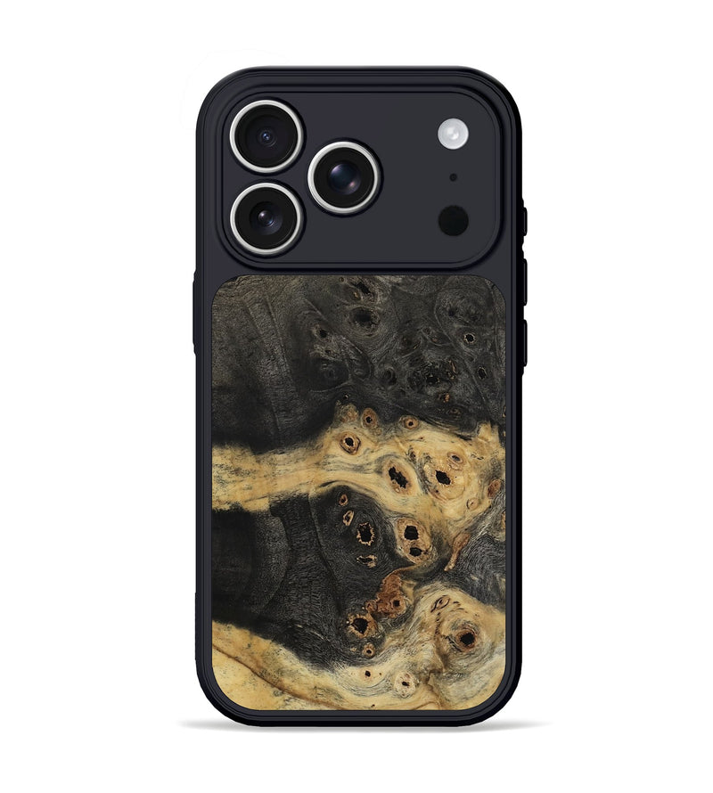 iPhone 17 Pro Wood Phone Case - Karter (Wood Burl, 805417)