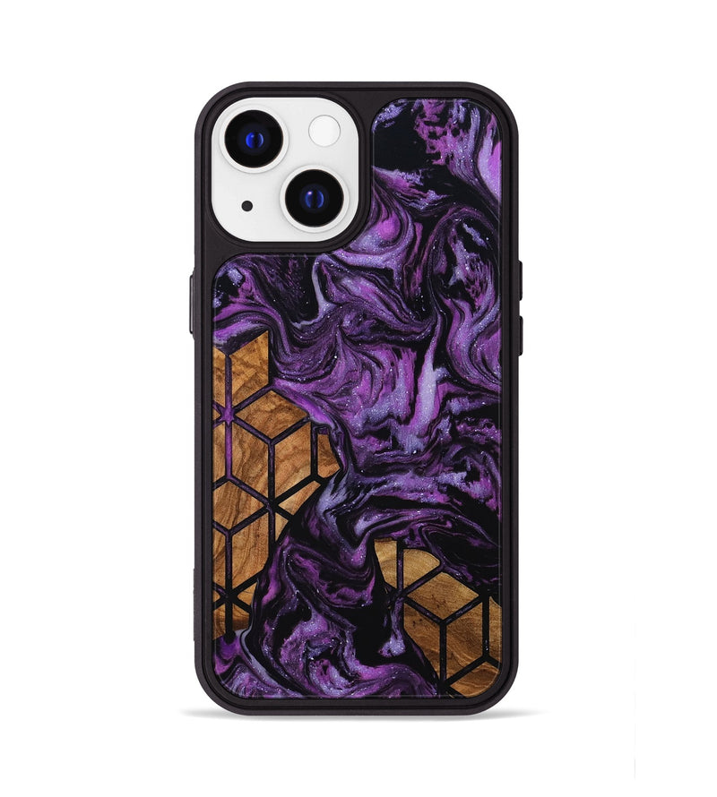 iPhone 13 Wood Phone Case - Roselyn (Pattern, 805423)