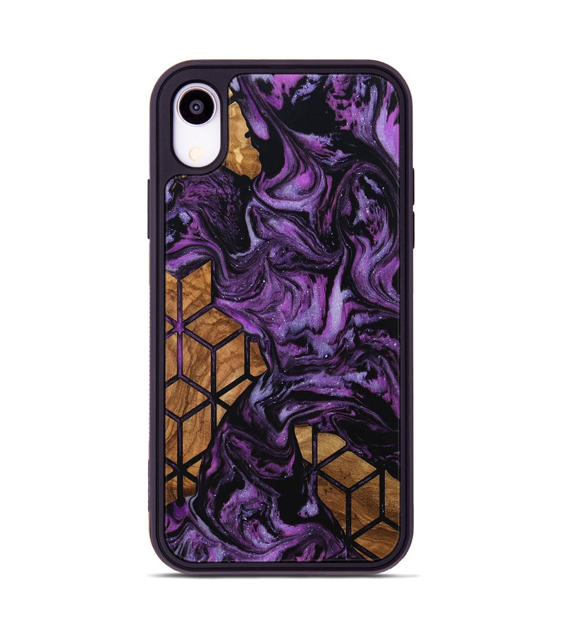 iPhone Xr Wood Phone Case - Roselyn (Pattern, 805423)