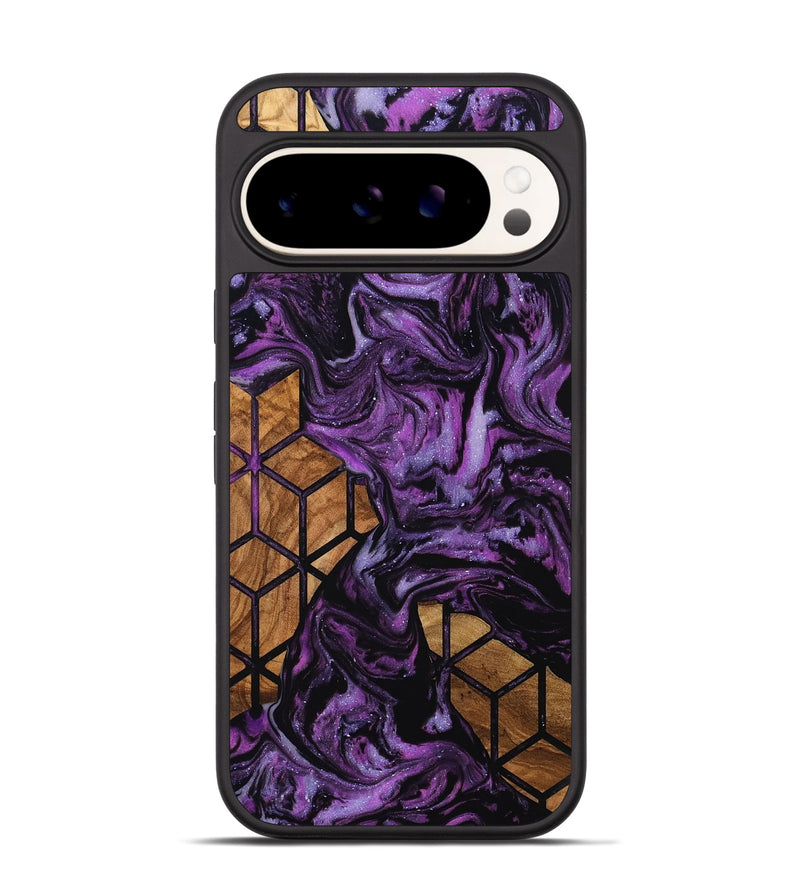 Pixel 9 Wood Phone Case - Roselyn (Pattern, 805423)